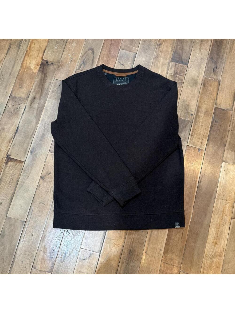 Jachs Men's Brown and Black Sweatshirt